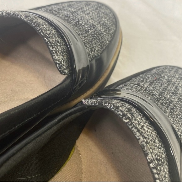 Clarks Black Tweed Sharon Gracie Platform Loafers Women US 8 M Cushioned Comfort - Picture 8 of 16